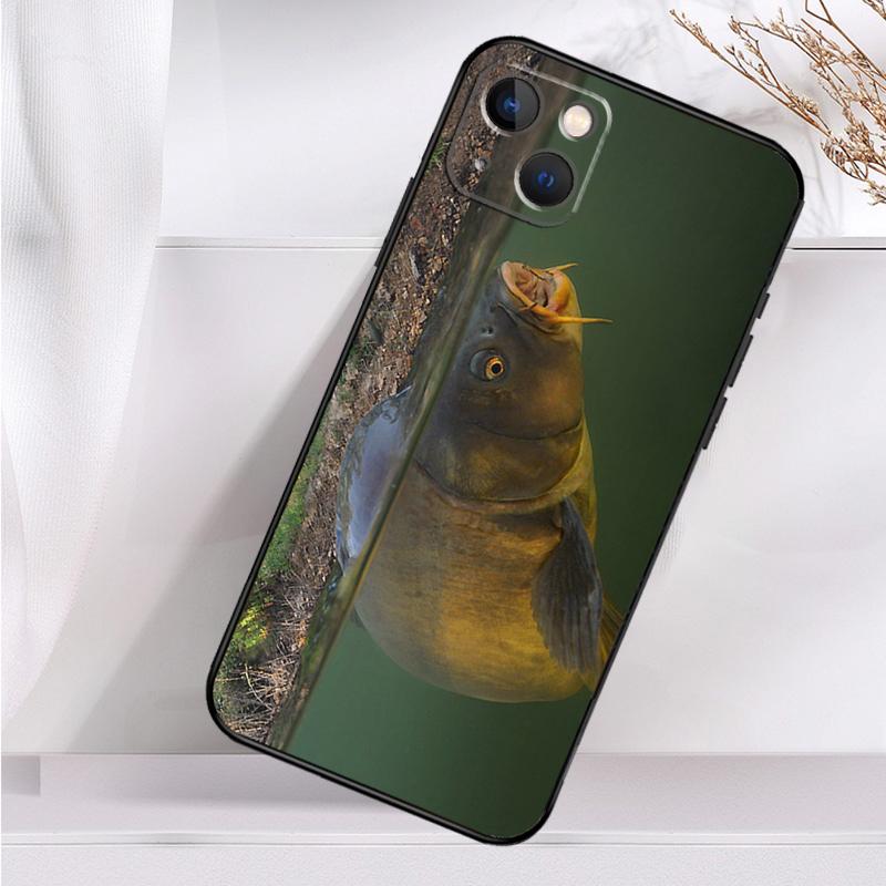 КАРП РЫБА РЫБАЛКА Ударопрочный Чехол Для iPhone 17 Pro Max 11 14 15 16 Plus 12 13 Mini 16e 17 Air Чехол для Телефона