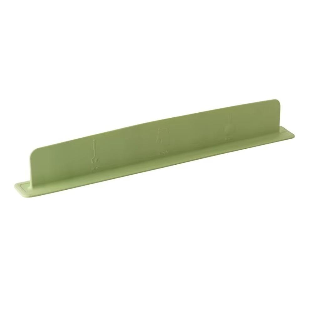 1/2pcs Silicone Sink Baffle Splash Guard Oil-Proof Kitchen Supplies Water Baffle Bar with Suction Cup Pool Sink Organizer