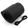 PU Leather Hand Sewing Universal Auto Car Steering Wheel Cover Wrap For 37 - 38 CM 14.5";-15"; Anti-slip M Size Braid Car