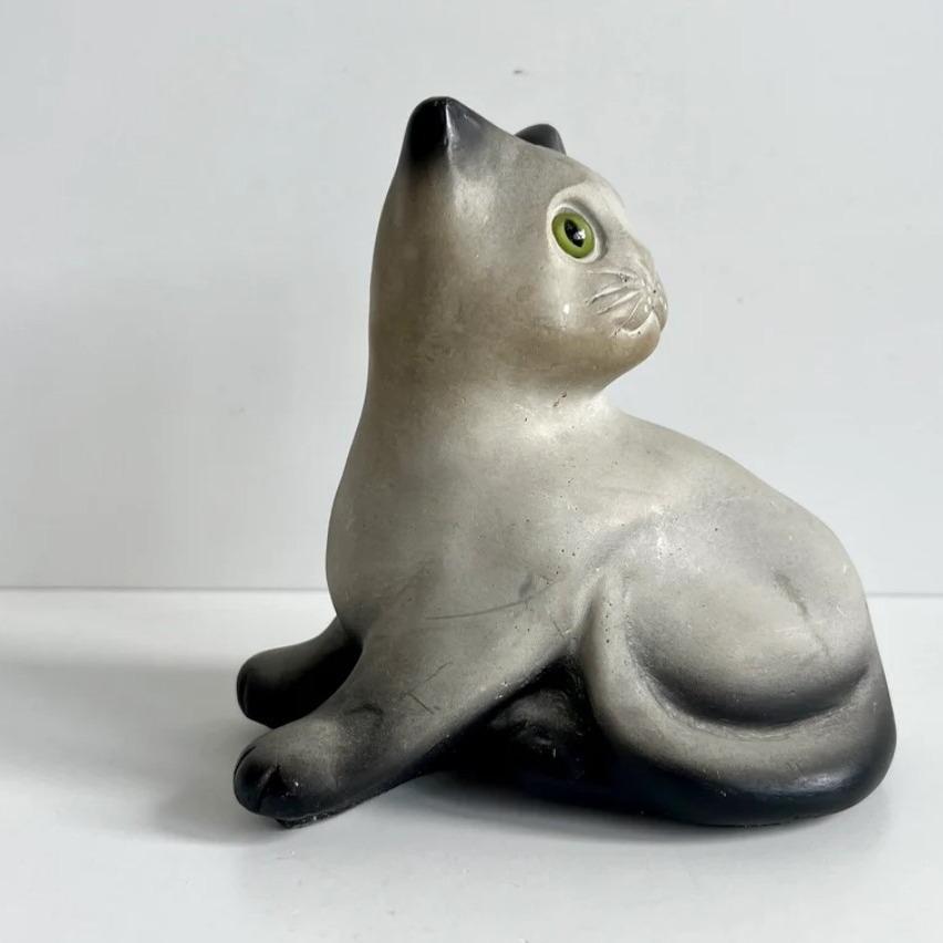 Cute Cat Garden Ornament Simulated Animal Courtyard Decoration Home Resin Crafts Sculpture Cute Desktop Decor