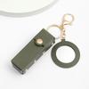 Lipstick Storage Box Mini Cosmetic Bag with Mirror Key Chain Simple Lipstick Bag  Girls