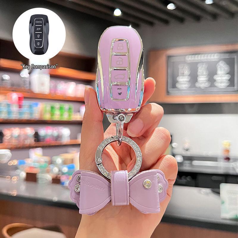 Compatible with Ford Luying Key Case: Luyingjie S/EV, Youqixia, Ranger Car Buckle E, Quan Shun High-Grade Shell.
