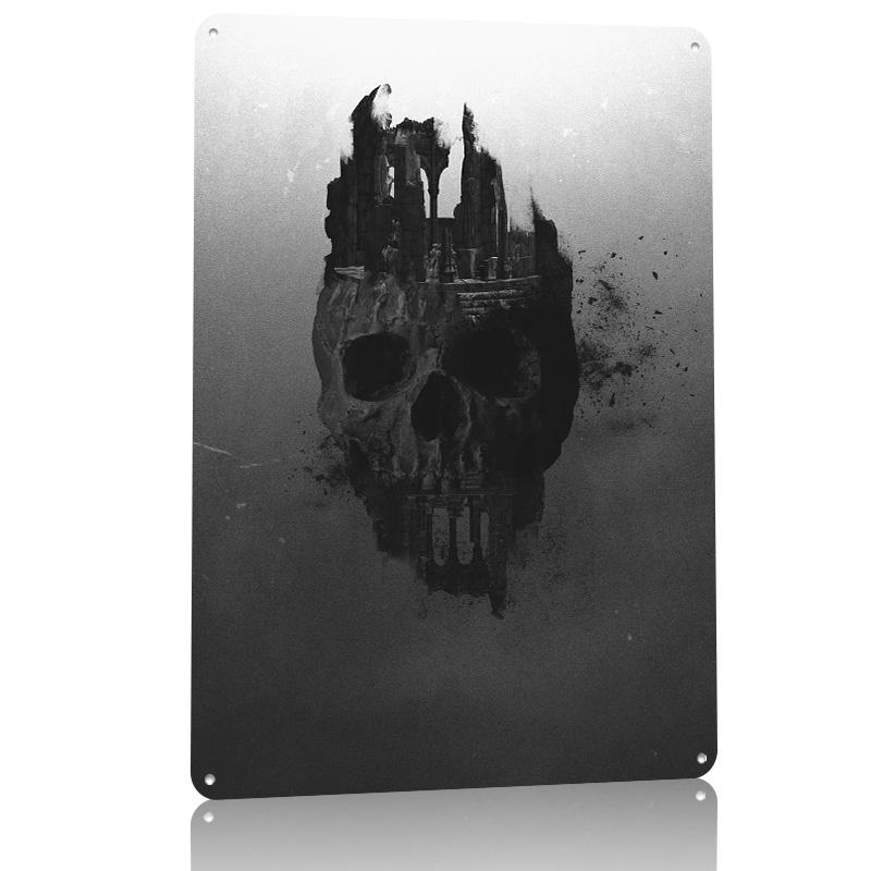 The Secret D Texture Printed Poster Custom Vintage Metal Tin Plate Sign for Wall Art Home Decor Room Accessories Wand Deko Bar