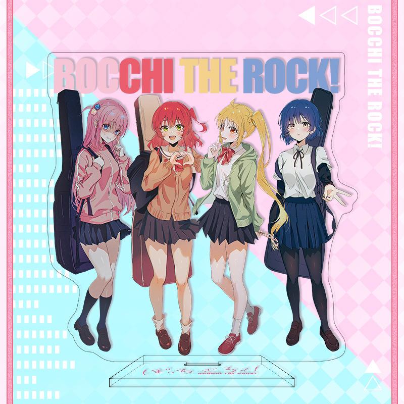 Подставка для модели аниме Bocchi The Rock Girls, Gotou Hitori Ijichi Nijika Yamada Ryo Kita Ikuyo, держатель для стенда