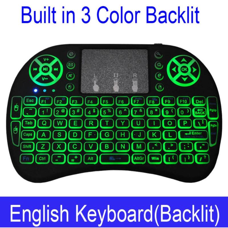 Беспроводная мини-клавиатура 2,4 ГГц Беспроводная мини-клавиатура с сенсорной панелью для ПК Android Smart TV BOX KY