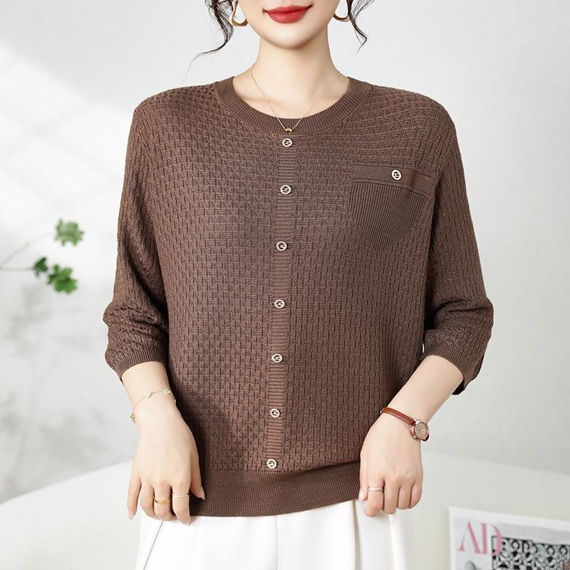 QingHe Cashmere Женский свитер из 30% кашемира - Мягкий и теплый пуловер из смесовой шерсти