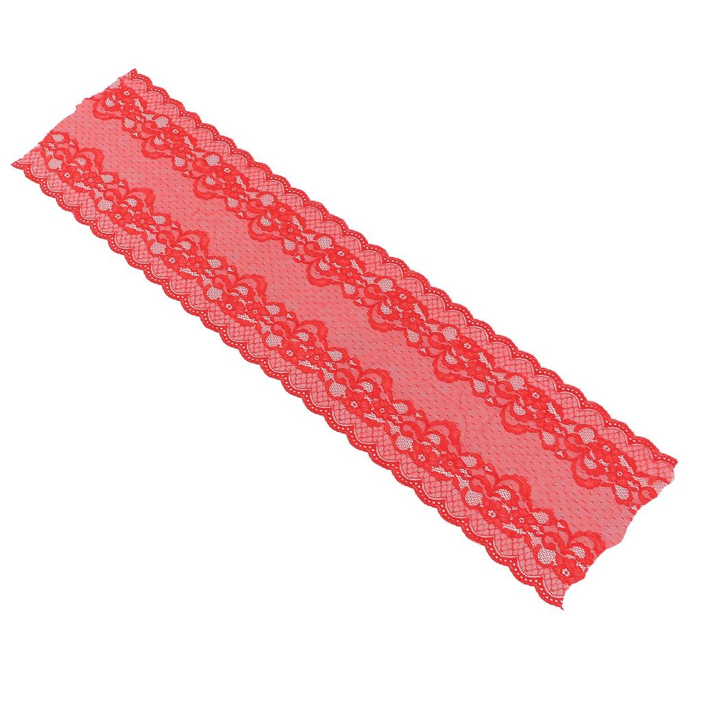 Lace Ribbon Approx 10yd Long 9.4in Wide Elegant Vintage Style Soft Durable Wide Application Sewing