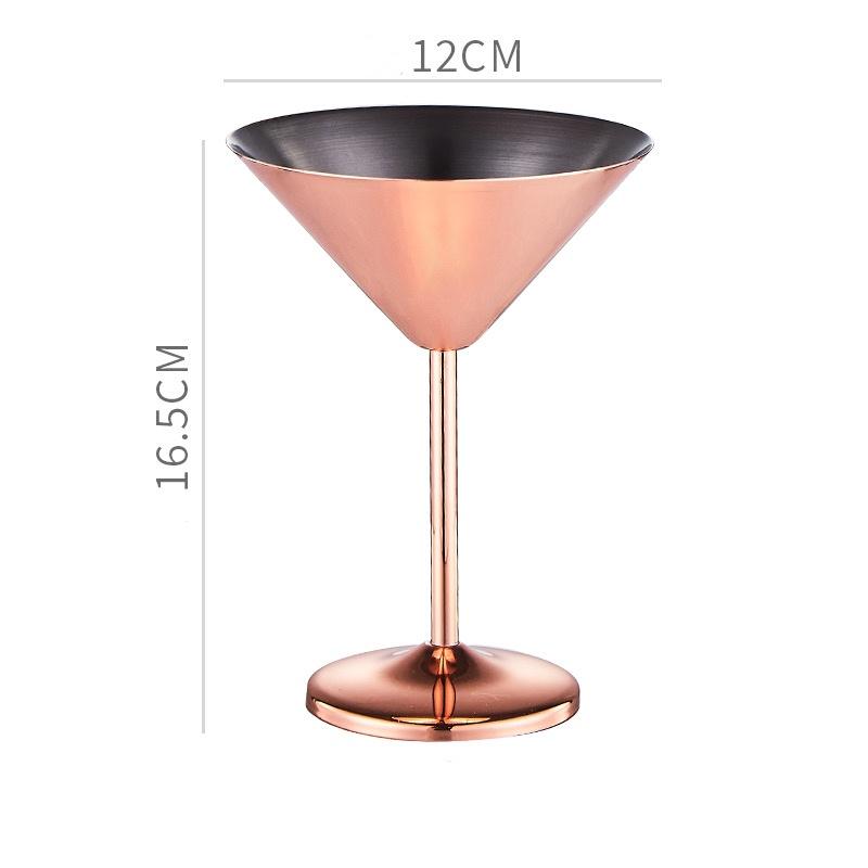 Agave Glasses Personalized Metal Cocktail Cup Liquor Wine Goblet Juice Tumbler Bar Party Wedding Restaurant Home Drinkware Cup