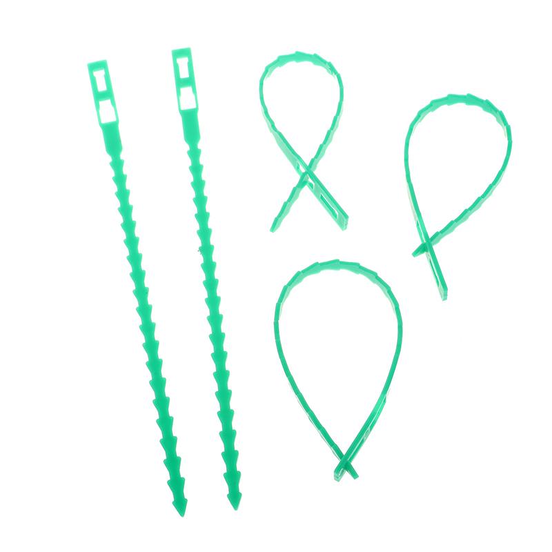 Многоразовые садовые кабельные стяжки для растений, виноградных лоз, деревьев, кустарников, застежка-молния с замком, нейлон, регулируемая, кабельные стяжки, органайзер, инструменты