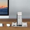 A03F-Алюминиевый сплав Основание Для Mac Mini M4 Pro Противоскользящий Компьютер Многофункциональный Держатель Охлаждающая Основа