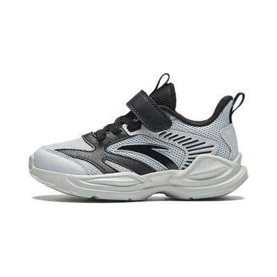 Легкие универсальные удобные нескользящие низкие детские кроссовки для бега детские кроссовки серые черные A12439952-3