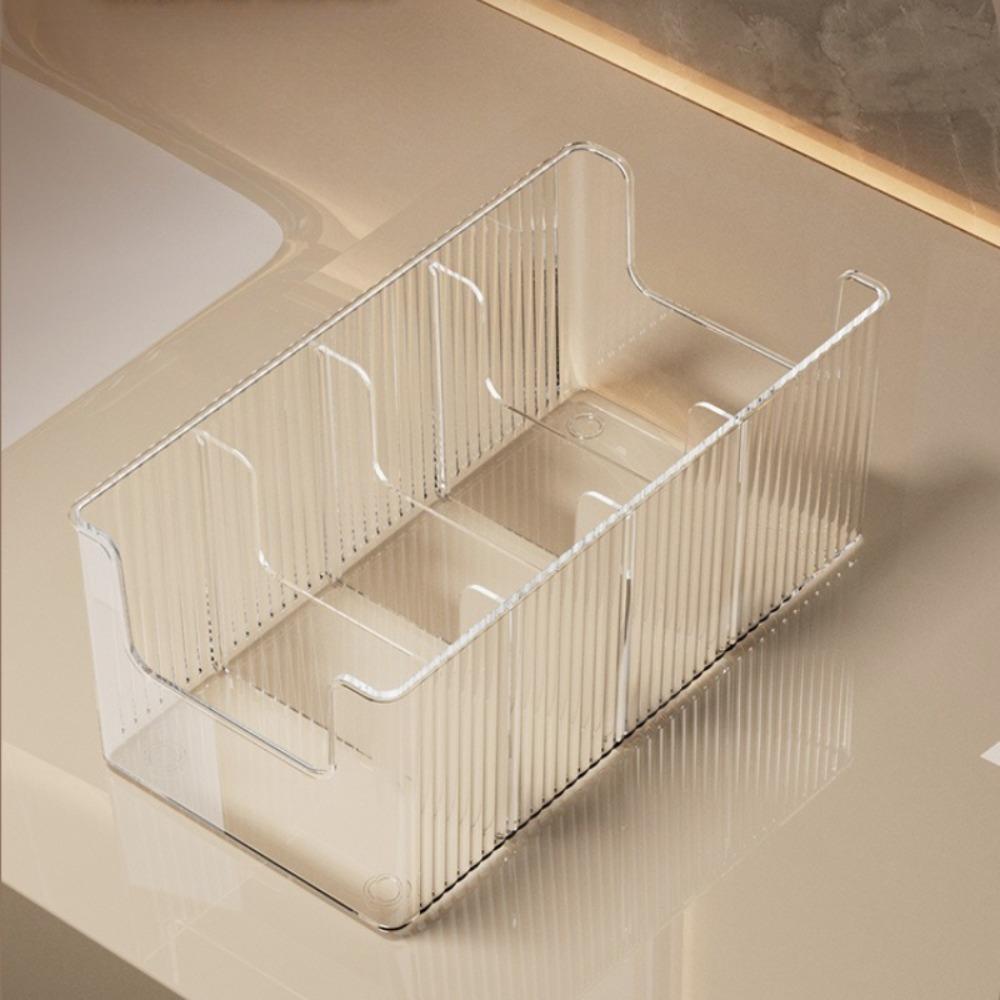 Stackable Pill Organizer Container Multi-Compartment Divided Storage Box Medical Supplies Holder