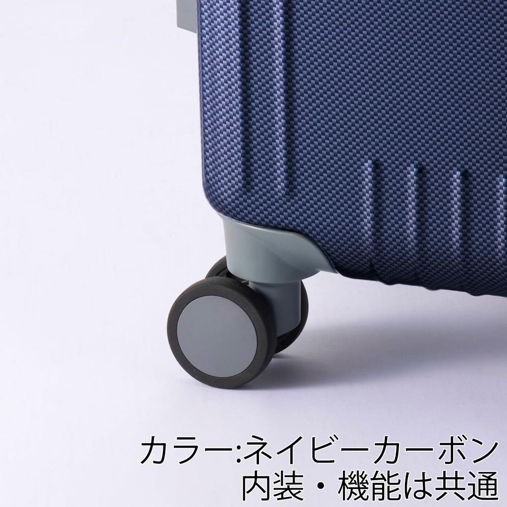 Suitcase Palisade 32L Nights Caster Stopper Can Be Carried On Board Antibacterial Treated Interior Fabric Red [Ace Tokyo] 3-F No.05051 2-3 3.6kg