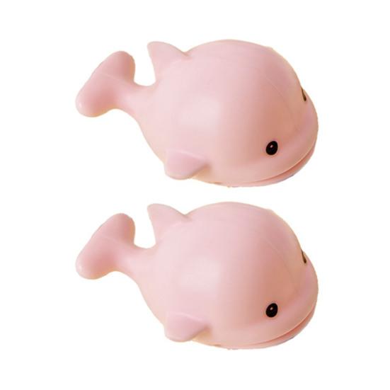 2Pcs Whale Magnetic Bag Clips, Cute Fridge Magnet Food Sealer, Airtight Chip Clip for Snacks Food Storage