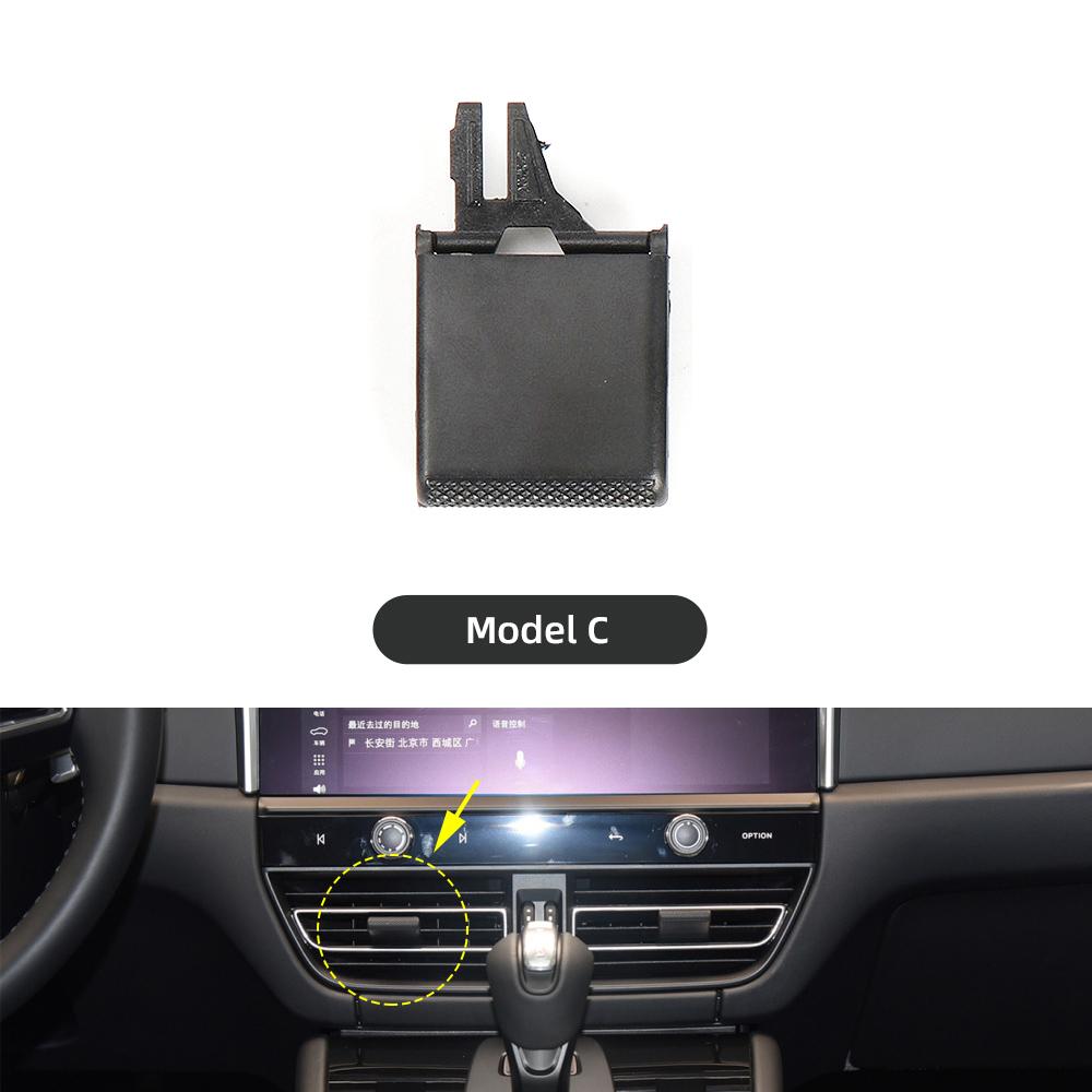 Автомобильный передний и задний зажим для вентиляционного отверстия A/C, ремонтный комплект, зажим для вентиляционного отверстия для кондиционера для Porsche Macan