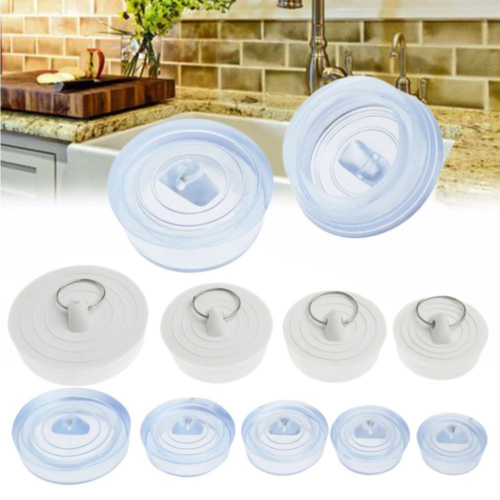 Durable Round Bathroom Supplies Leakage-proof Drain Cover Bathtub Stopper Water Sink Plug Sewer