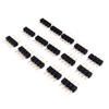 10Pcs/Lot 4 Pin Rgb Connector Adapter Pin Needle Male Type Double 4Pin,For Rgb 5050 3528 Led Strip Diy Lights Insert