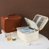 Large Capacity Portable Travel Makeup and Toiletries Bag for Students