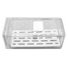 Refrigerator Storage Box Holder with Draining Plate Fruit Storage Container Preservation BoxS