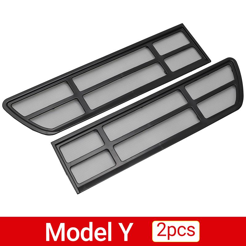 Для Tesla Model 3 Y 2021-2023 2024 2025 автомобильный воздухозаборник защитная крышка впускной двигатель отсек защита патч фильтр экран изоляционная сетка