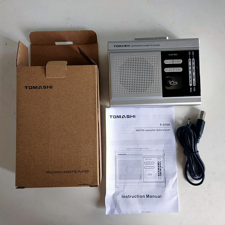 Хит продаж Walkman Кассетный MP3-плеер Портативный ручной кассетный проигрыватель Радиоприемник AM FM Кассетные магнитофоны