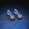 White Gold Plated 2ct Moissanite Drop Earring For Women Sparkling Diamond Earring Wedding Jewelry S925 Sterling Silver