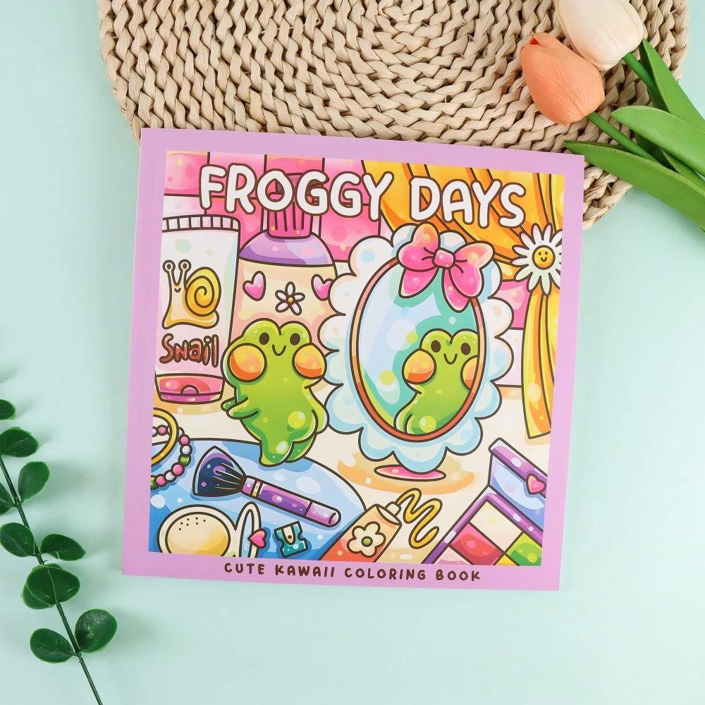 Fuzzy Tales Graffiti Copy Sketch Book Charming Frog Manga Sketching Tutorial Zero Foundation