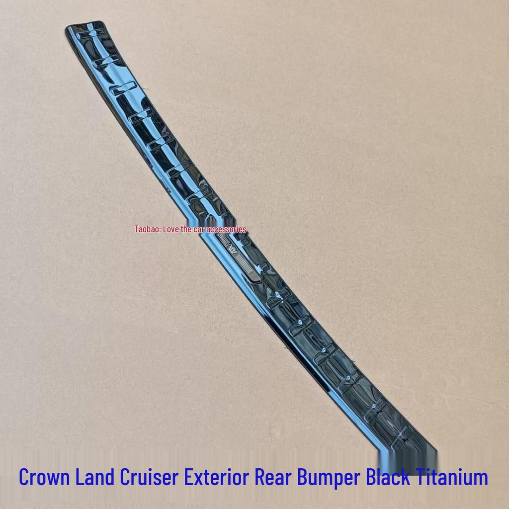 Защитная накладка на задний бампер и ступенька для Highlander 2022-2024, Crown Lu Fang Защита багажника из нержавеющей стали