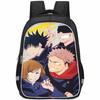 Spacious Jujutsu Kaisen Backpack For Kids With Lightweight Oxford Fabric