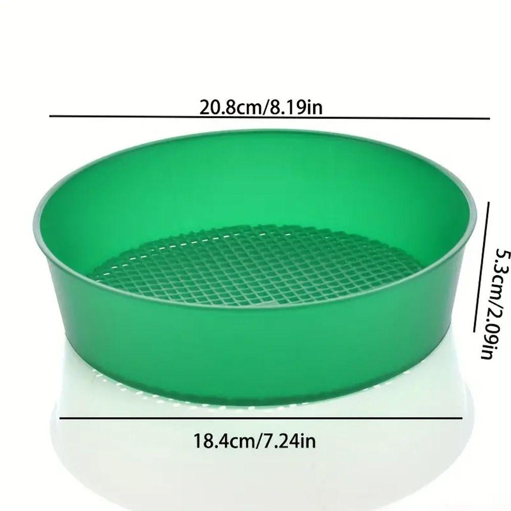 Plastic Soil Sieve Green Rock Sifter Gardening Tool Garden Sieve  Home Planting