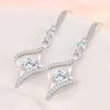 Lindon Zircon Copper Alloy Earrings Drop Earrings For Women Wedding Party Gifts
