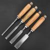 Professional Wood Carving Chisel 6/12/18/24mm Carpentry Flat Chisels DIY Woodworking Woodcut Carving Knife Hand Tools