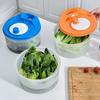 Vegetable Dehydrator Greens Washer Dryer Drainer Crisper Strainer Vegetables Salad Spinner Lettuce Leaf for Washing Drying Leafy