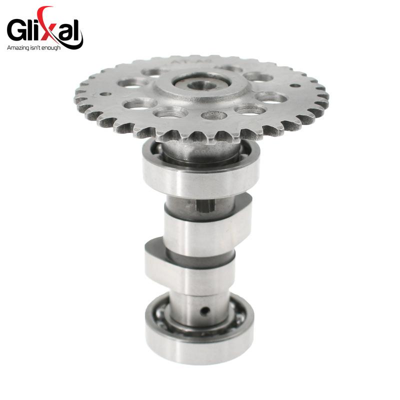 Glixal GY6 125cc 150cc Высокопроизводительный гоночный распредвал для скутера ATV 152QMI 157QMJ, распредвал A8 A9 A10 A11 A12 A13 A14 A15