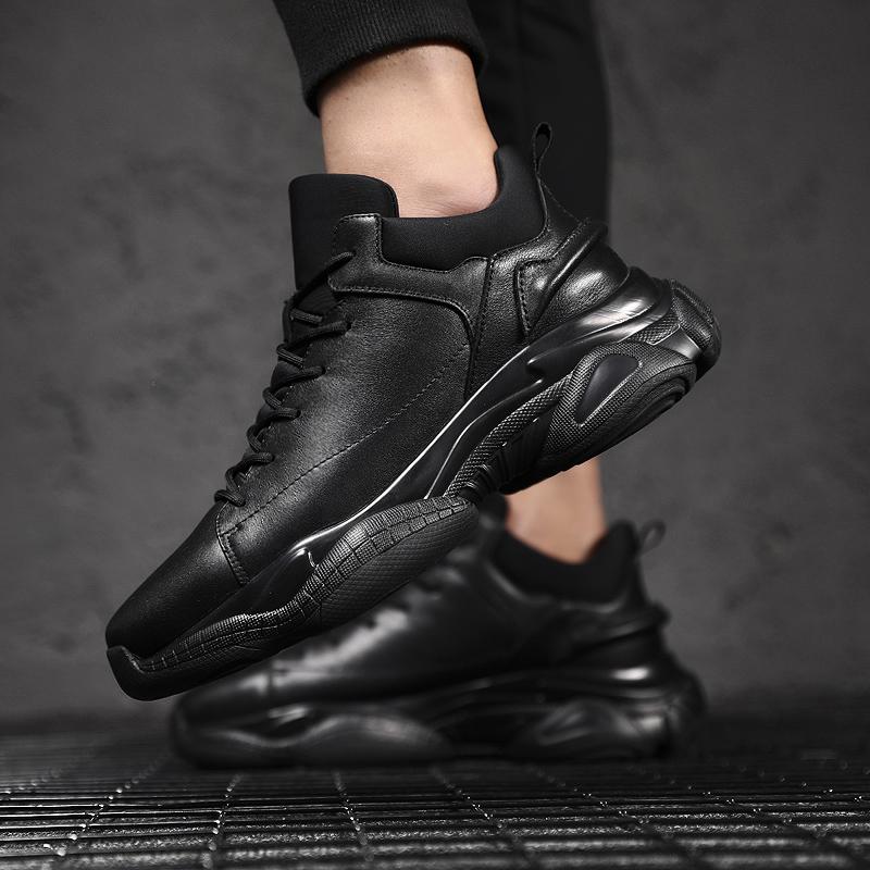 Модные, популярные, износостойкие, на толстой подошве, походные туфли для походов по Европе и Америке, мужская спортивная обувь, мужская обувь из натуральной кожи