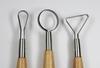 Pottery Pottery Tools Clay Flat C08 Supplies, Set, 3-Piece Set, Props, Liner, Spatula,