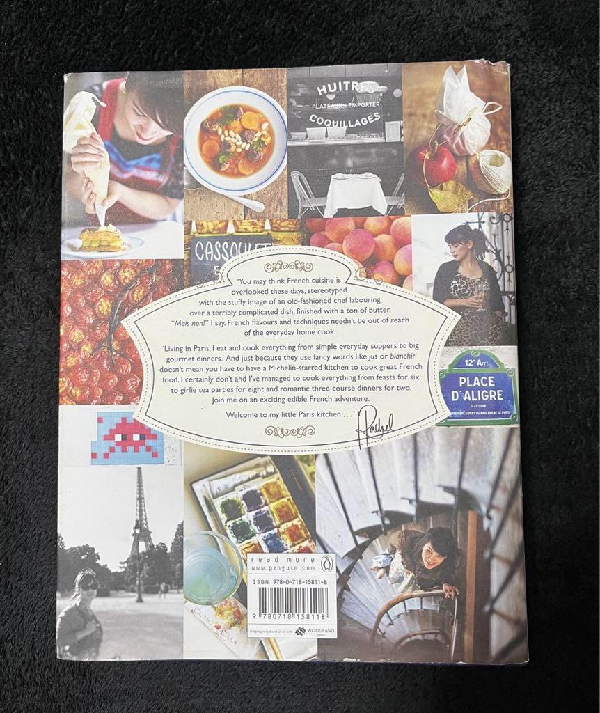 [USED] Rachel Khoo Cookbook Recipes Parisian Little Kitchen Photo Collection