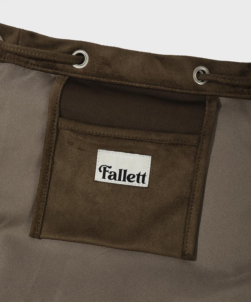 Fallett Замшевый Маленький Рюкзак Коричневый