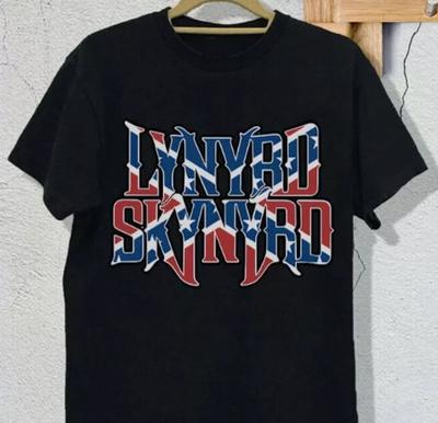 Футболка с коротким рукавом Lynyrd Skynyrd White Men, размеры S-4XL