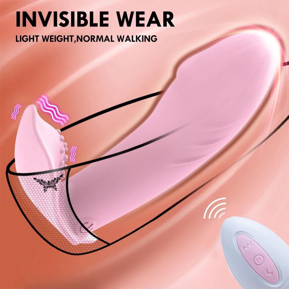 Беспроводной пульт дистанционного управления, фаллоимитатор, вибратор, трусики для женщин, стимулятор клитора, секс-машина для взрослых, женский клитор, мастурбатор, эротическая игрушка