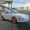 ВЕЛЛИ 1:24 1974 Porsche 911 Turbo 3.0 Спортивный автомобиль из сплава Модель Литая металлическая игрушечная машина Модель автомобиля Симуляция Коллекция Подарок для детей