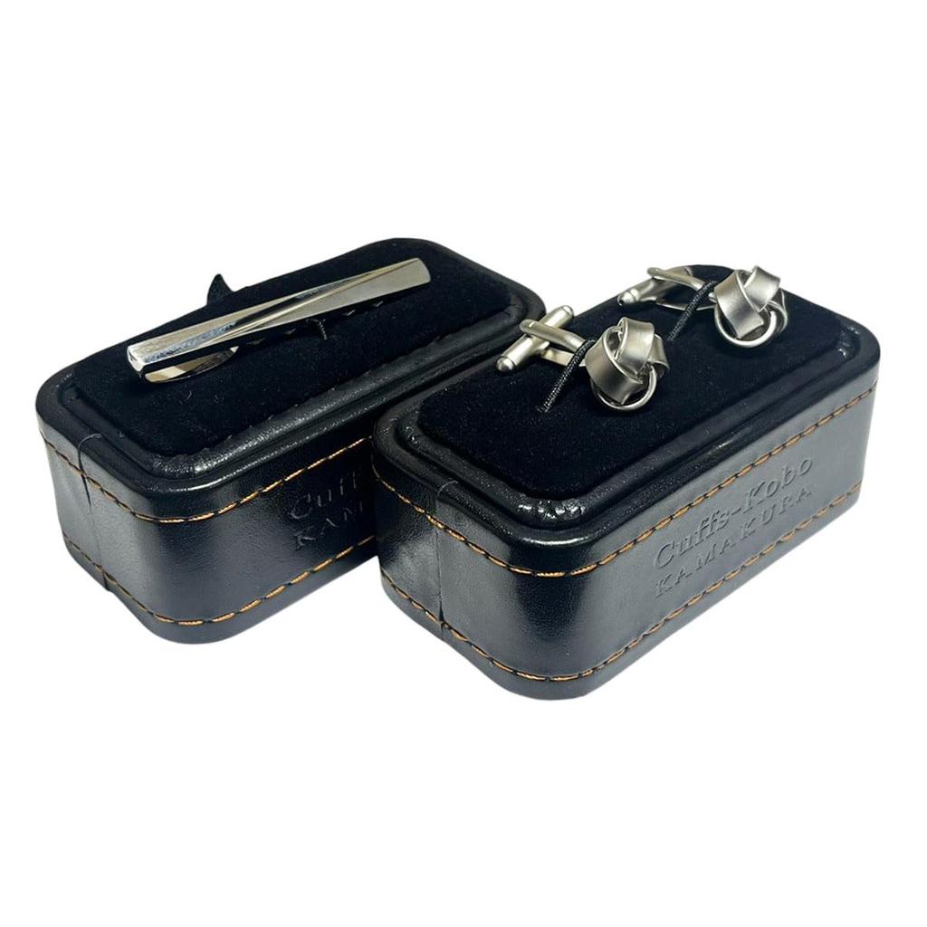 Kamakura Cufflinks Workshop Silver Round Watch Movement Cufflinks Cf270