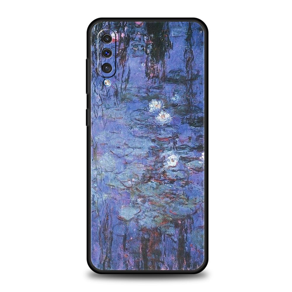 Чехол Клод Моне импрессионист для Samsung A15 A13 A51 A71 A41 A31 A21S A03S A05 A12 A32 A52 A22 A23 A25 A33 A53 A73 5G чехол