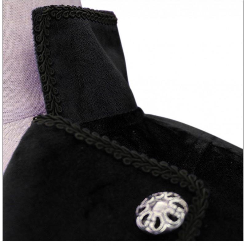 Medieval Vintage Tuxedo Halloween Court Punk Costume Stage Cosplay Performance Jacket