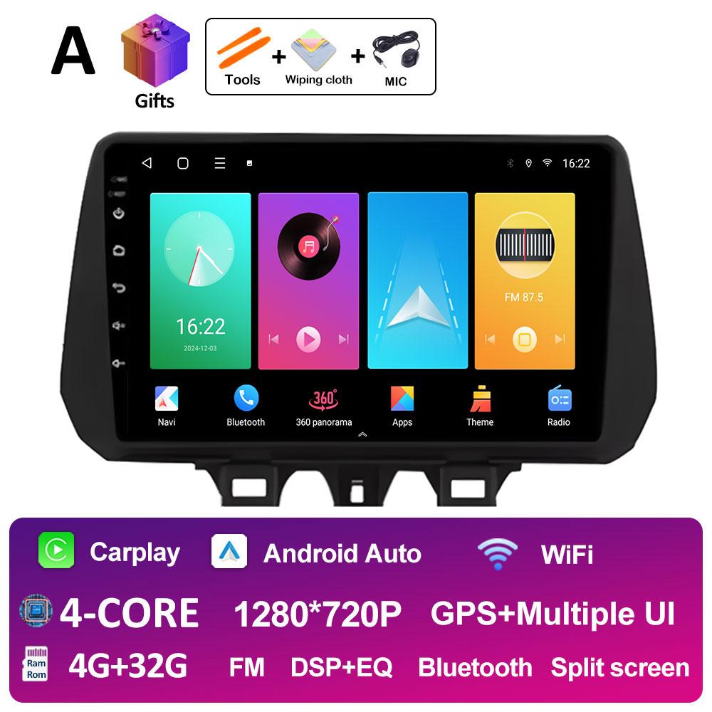 GPS-навигация Автомобильное видео для Hyundai TUCSON 2019 2020 2021 Радиоплеер Авторадио Bluetooth Вентилятор охлаждения QLED IPS Экран Нет 2 din