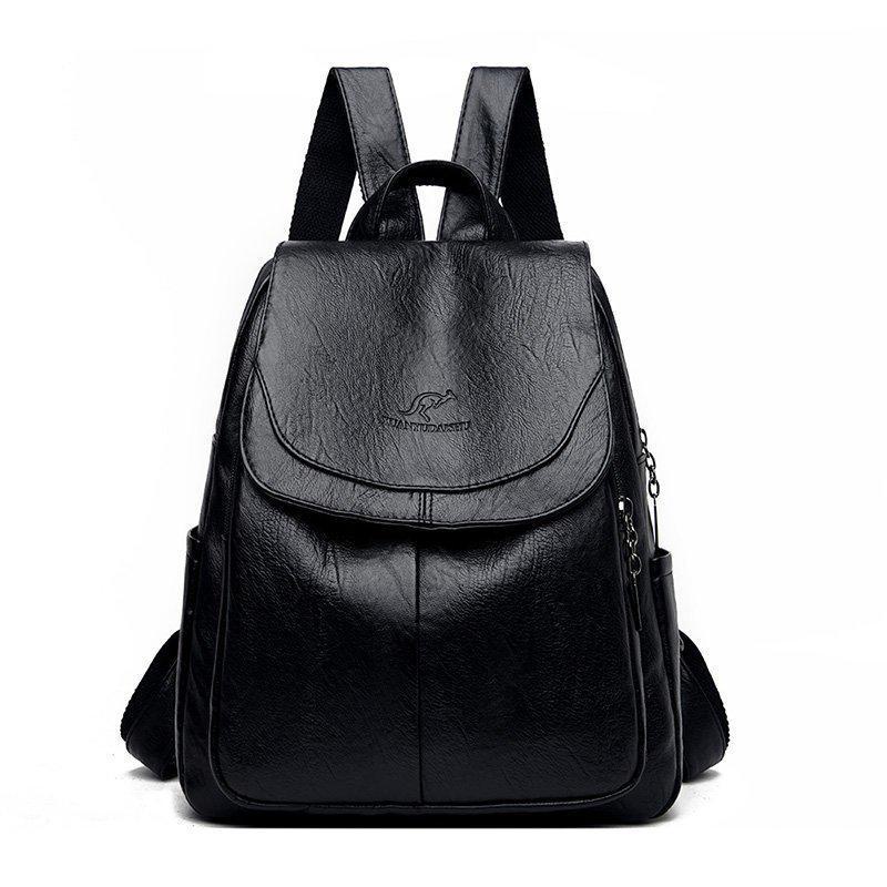 Women's Large Capacity Anti-Theft Backpack: 2024 Autumn/Winter Trendy American-Style Fashion Niche Design