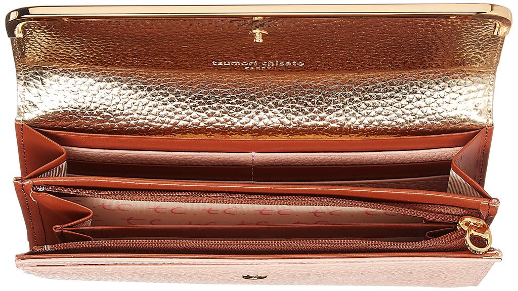Кабусэ Длинный кошелек Шринк Комби Золотой [Цумори Тисато] Женский