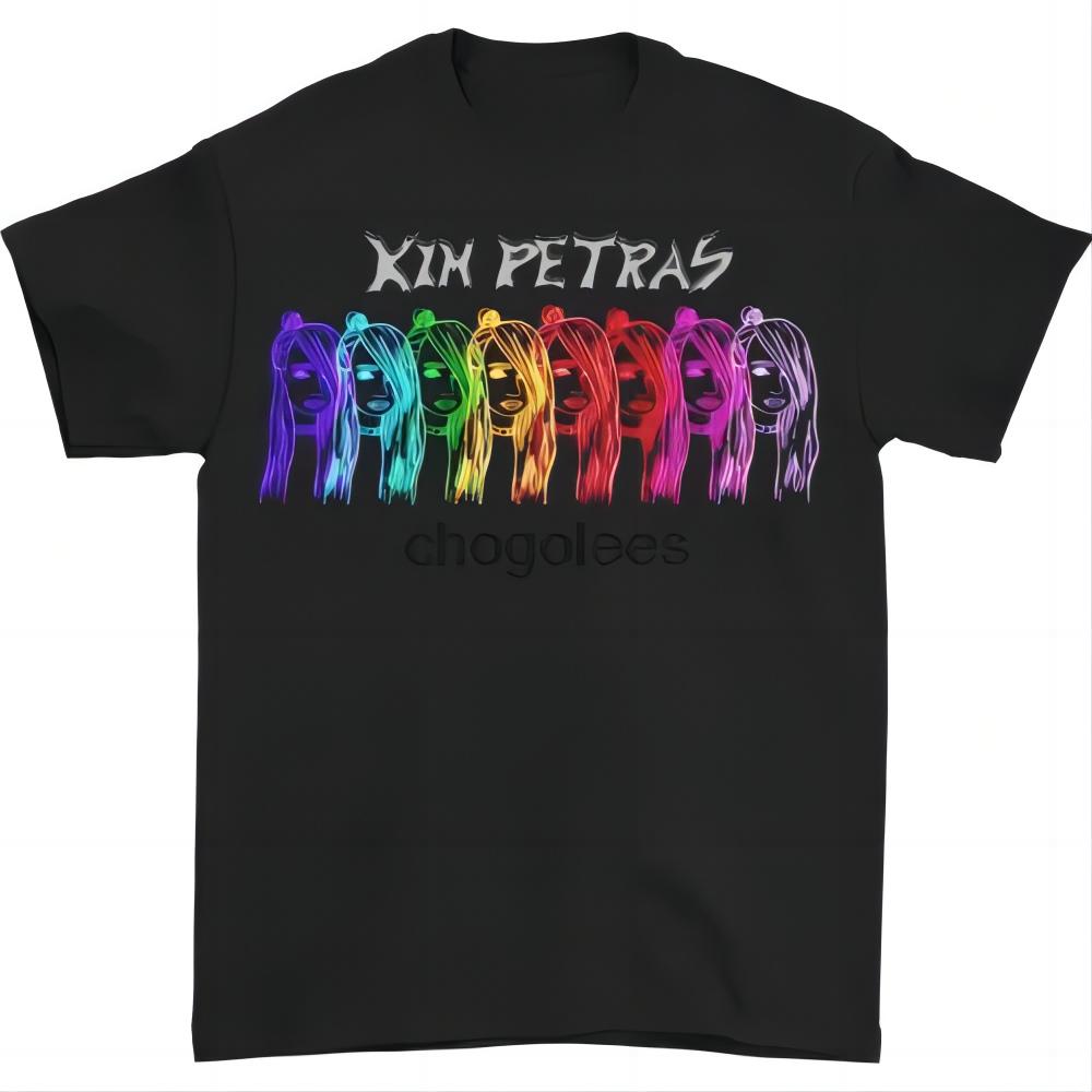Kim Petras Rainbow Faces T-Shirt
