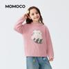 Повседневный вязаный свитер для девочек MOMOCO