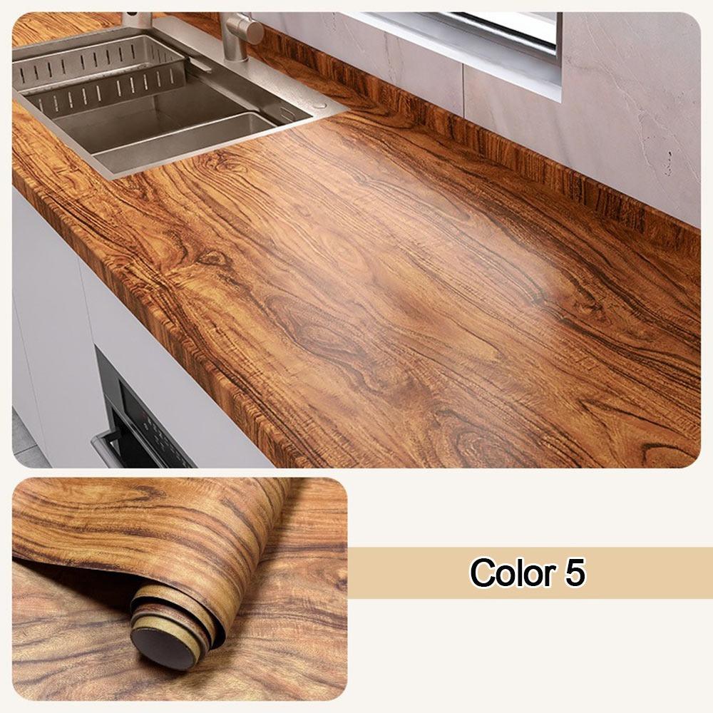 Водонепроницаемые наклейки на стену самоклеящиеся обои новые наклейки под дерево шкаф